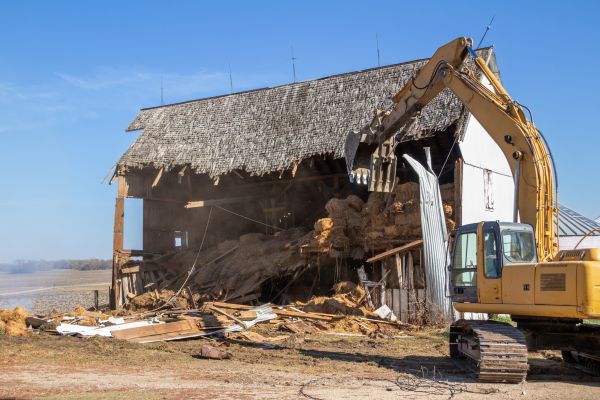 Barn Demolition in Yonkers