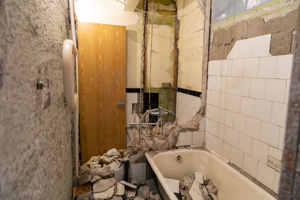Shower Tile Demolition in Yonkers
