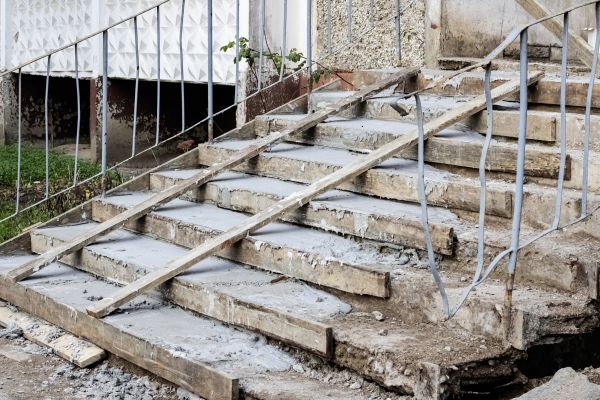 Staircase Demolition in Yonkers